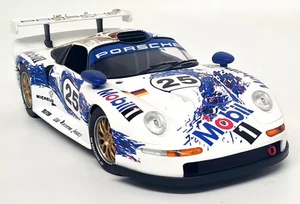 Anson 1/18 - Porsche 911 GT1 993 Le Mans Winner 1996 #25 Diecast Model Car - Picture 1 of 8