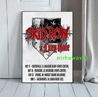 Skid Row 2024 Tour Poster