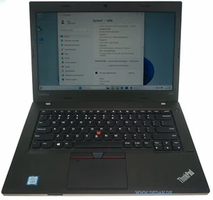 LENOVO ThinkPad L470 i5 2,5 GHz 256 GB SSD 8 GB RAM WIN 11/10 Tast. UK  sehr Gut - Bild 1 von 5
