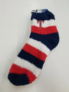Texas Rangers Unisex Sleep Soft Socks Women 6-11 MEN 5 -10 - Picture 1 of 4