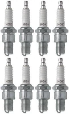 8 件套 NGK 标准火花塞适用于雅马哈 YZ490 1987 - 1982 发动机 490cc — 第 1/4 张图片