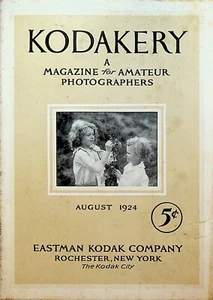 Kodakery Magazine for Amateur Photographers Kodak August 1924 Kids at Beach - Picture 1 of 2