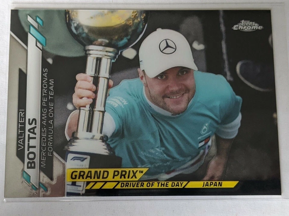 2020 Topps Chrome Formula 1 #170 Valtteri Bottas Mercedes-AMG - Image 1 of 2