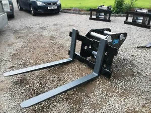 13 Ton 20 Ton Dual Fitting Excavator Pallet Forks - Picture 1 of 12