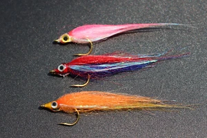 12pcs 6 colors Shining Polar Fry Slowly Sinking Salmon Trout Minnow fly lure set - Picture 1 of 10