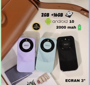 📱✨Mini Smartphone 4G - Puissance, Élégance et ultra Portabilité NEUF!✨📱 - Photo 1/2