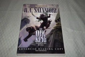 The Orc King by R.A. Salvatore (ARC, signed x2,Uncorrected Proof, Todd Lockwood) - Imagen 1 de 3