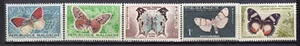 Madagascar 1960 papillons Y&T 341 à 344 5 timbres non oblitérés MNH /TE4309 - Imagen 1 de 1