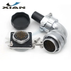 Conector de cable de alimentación eléctrica WEIPU WS28 26 pines enchufe de aviación - Imagen 1 de 8