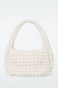 COS Oversized Quilted Bag off white Near Mint - Picture 1 of 3