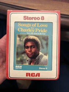Charley Pride Songs of Love 8-Track Tape RCA Records SEALED - Picture 1 of 5