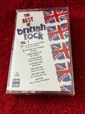 THE BEST OF BRITISH ROCK VOL 1 Sealed  new Cassette 1989 Capitol 4XL 57084 - Image 1 of 2