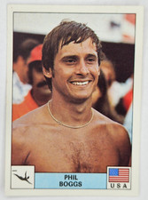 1976 Montreal Olympic Games Panini #268 Phil Boggs (Swimming)