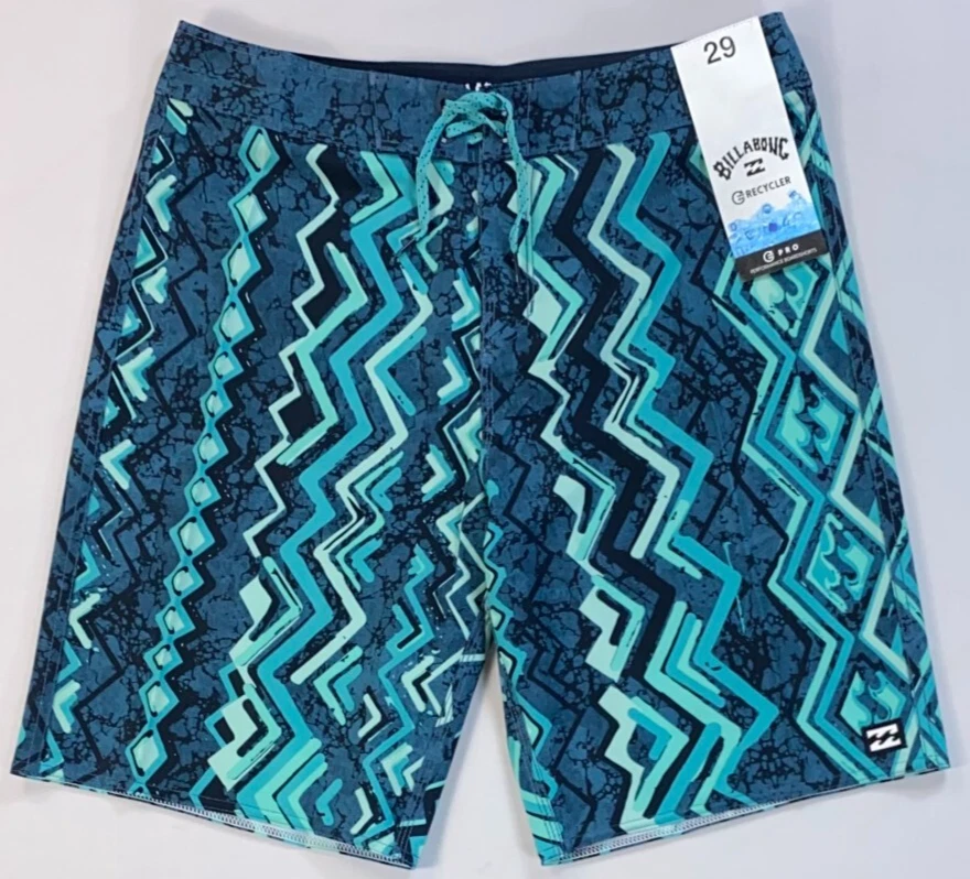 Boardshorts de natación Billabong Recycler Sundays Pro Performance para niños jóvenes NUEVO Foto 1 de 1