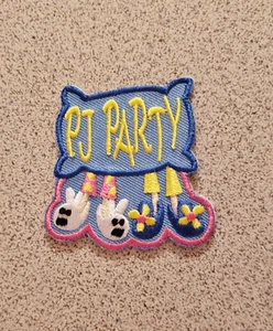 Girl Scouts Event Fun Patch Badge - PJ PARTY Sleepover - Picture 1 of 1