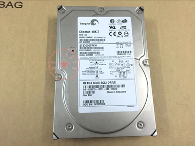 Seagate ST3300007LW 300G Server 68-pin SCSI 3.5 hard drive 10K7 U320 - Image 1 of 4