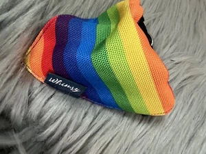 Bandana para Perros XS Doghaus Clip en Collar Arco Iris Orgullo Collar Reversible NUEVO - Imagen 1 de 3