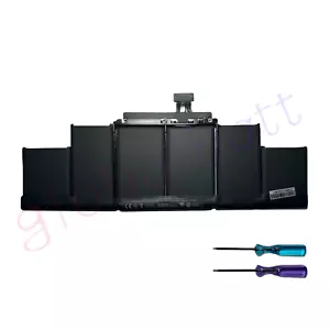 A1417 Genuine Battery For Apple Macbook Pro 15 Retina A1398 Mid 2012 Early 2013 - Picture 1 of 10