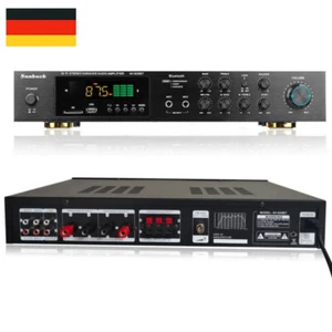 Digital 2000W bluetooth Verstärker Vollverstärker 5-Kanal HiFi Stereo Amplifier - Bild 1 von 13