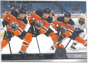 LEON DRAISAITL 2020-21 Upper Deck TRIPLE EXPOSURE VARIATION #326 - Picture 1 of 1