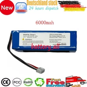 6000mAh GSP1029102A Akku Ersatz für JBL Charge 3 2016 Bluetooth Speaker Batterie - Zdjęcie 1 z 3