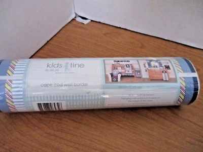 LÍNEA PARA NIÑOS ~ BORDE DE PARED DE BACALAO CAPA ~ Barcos Náuticos Envíos ~ Nuevo y Sellado ~ 10 Yardas Foto 1 de 3