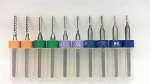 10 Stück verschiedene Fräser und Schaftfräser Set - Vollhartmetall!  RX2 N - Bild 1 von 1