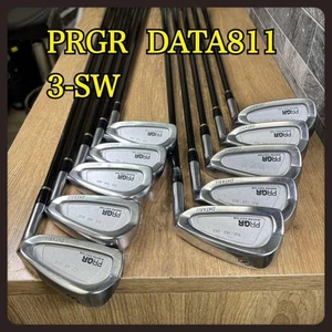 PRGR DATA811 Iron Set 10pcs 3-SW DATA090 Flex S - Picture 1 of 16