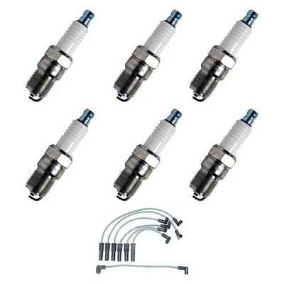 For Mercury Cougar 82 Denso BNDL-1000-10000825 Spark Plug Wire & Spark Plug Kit Foto 1 de 2