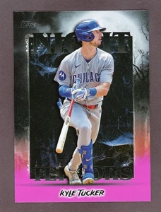 2025 Topps Update Night Terrors PINK Foil Kyle Tucker Chicago Cubs - Bild 1 von 1