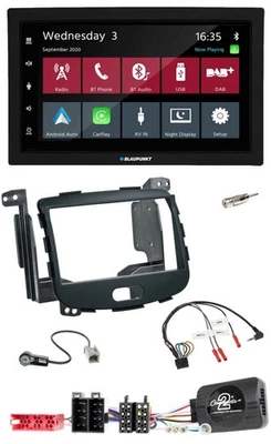 Blaupunkt DAB Bluetooth USB Lenkrad 2DIN Autoradio für Hyundai i10 09-13 Rubber - Bild 1 von 4