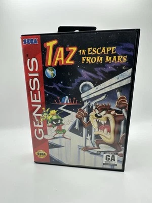 Sega Genesis Taz in Escape From Mars 1994 Vintage, Tested Working - Image 1 of 3