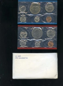 - 1976 Uncirculated Coin Set U.S Mint Original Government Packaging - Picture 1 of 2