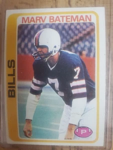 Marv Bateman, 1978 Topps, #286, Buffalo Bills - Bild 1 von 2