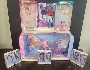 SET Barbie LO SCHIACCIANOCI Gomma da Zucchero Principessa Eric Marzapane Candy Slitta - Foto 1 di 18