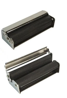 Zigaretten Drehmaschine Tabak Rollbox Wickler Serie plus 2 Feuerzeuge 70 mm - Bild 1 von 4