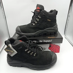 Stivali antinfortunistici uomo Gore-Tex punta acciaio UK 8 pelle U-Power Dude nero GTX S3 - Foto 1 di 15
