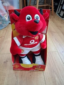 Mascota del equipo de peluche grande Fred The Red vintage Manchester United - en embalaje - Imagen 1 de 21