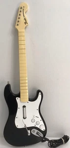 Xbox 360 Rock Band 822152 Harmonix Fender Stratocaster Wired Guitar FOR REPAIR - Picture 1 of 8