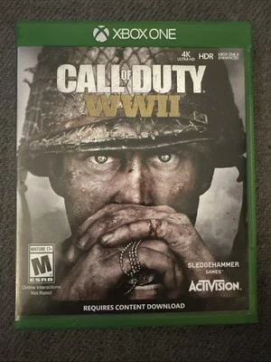 Call of Duty WWII Microsoft Xbox One World War 2 Activision Shooter Tested/Works - Image 1 of 3