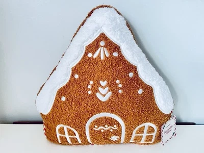 Target Bullseye Playground Christmas 2025 Gingerbread House Pillow 14" - Image 1 of 2