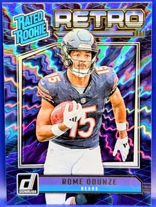2024 Donruss NFL ROME ODUNZE Rated Rookie Retro - Picture 1 of 2