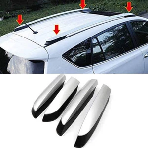 For Toyota for RAV4 XA40 13-18 Car Roof Rack Cover Rail End Replacement 4X - Picture 1 of 14