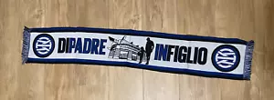 INTER F.C. SCIARPA JAQUARD "DI PADRE IN FIGLIO" PRODOTTO UFFICIALE INTER - Foto 1 di 3
