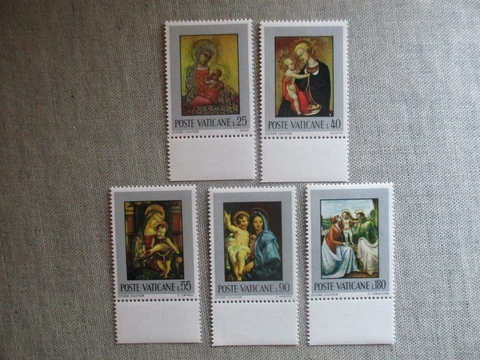 Vatican, Scott#504-508, MNH Cover