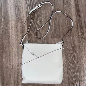 Steve Madden Adjustable Crossbody Purse With Zipper Pockets, in Off White - Picture 1 of 6