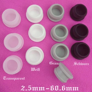 Silicone rubber cover plugs end caps hole caps gasket 2.5mm to 60.6mm 5pcs - Picture 1 of 63