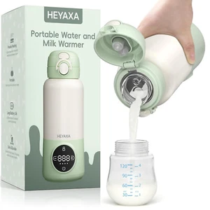 Portable Milk Bottle Warmer 15oz | Fast Heating, Long Battery, Travel-Ready - Picture 1 of 4