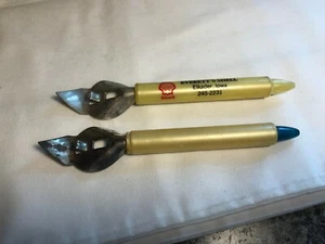 Vintage Everett's Shell Advertising Bottle Opener & Unmarked Bottle Opener - Picture 1 of 4