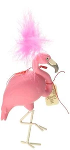 Adorno de corista flamingo Department 56 muestra tus verdaderos colores rosa porcelana 3 - Imagen 1 de 1